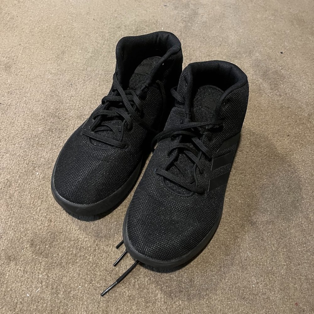 Black Adidas Basketball Shoes Men's Barely Used
